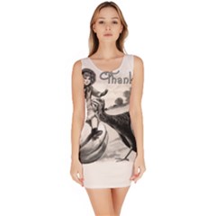 Vintage Thanksgiving Bodycon Dress by Valentinaart