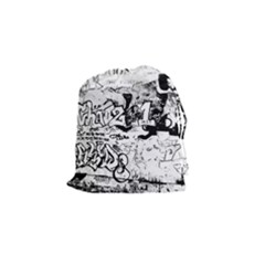 Graffiti Drawstring Pouches (small)  by Valentinaart