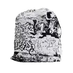 Graffiti Drawstring Pouches (xxl) by Valentinaart