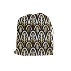 Art Deco Drawstring Pouches (large)  by NouveauDesign