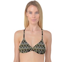 Art Deco Reversible Tri Bikini Top by NouveauDesign