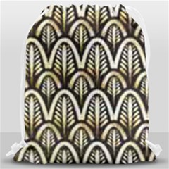 Art Deco Drawstring Bag (large) by NouveauDesign