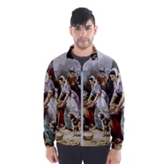 The First Thanksgiving Wind Breaker (men) by Valentinaart