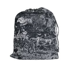 Graffiti Drawstring Pouches (xxl) by ValentinaDesign