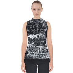 Graffiti Shell Top by ValentinaDesign