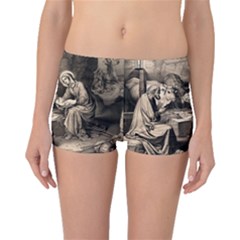 The Birth Of Christ Boyleg Bikini Bottoms by Valentinaart