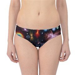 Galaxy Nebula Hipster Bikini Bottoms by Celenk