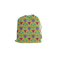 Pattern Drawstring Pouches (small)  by gasi