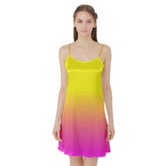 Pattern Satin Night Slip by gasi