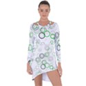 Pattern Asymmetric Cut-Out Shift Dress View1