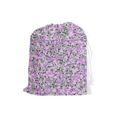 Pattern Drawstring Pouches (large)  by gasi