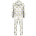 Gold Scales Of Justice on White Repeat Pattern All Over Print Hooded Jumpsuit (Men)  View2