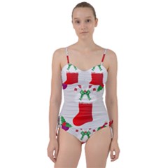 Christmas Stocking Sweetheart Tankini Set by christmastore