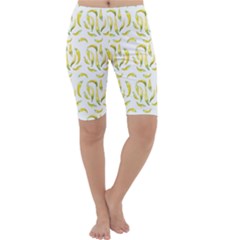 Chilli Pepers Pattern Motif Cropped Leggings  by dflcprints