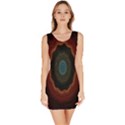 Cosmic Eye Kaleidoscope Art Pattern Bodycon Dress View1