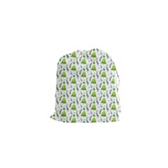 Watercolor Christmas Tree Drawstring Pouches (xs)  by patternstudio