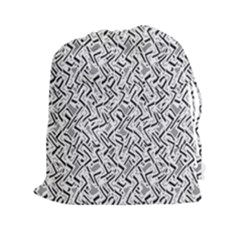 Wavy Intricate Seamless Pattern Design Drawstring Pouches (xxl) by dflcprints