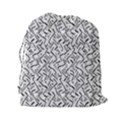 Wavy Intricate Seamless Pattern Design Drawstring Pouches (XXL) View2