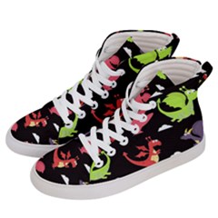 Cute Flying Dragons Men s Hi-top Skate Sneakers by Bigfootshirtshop