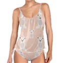 Cute Polar Bear Pattern Tankini Set View1