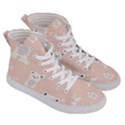 Cute Polar Bear Pattern Men s Hi-Top Skate Sneakers View3
