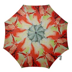 Fabric Texture Softness Textile Hook Handle Umbrellas (large) by Celenk