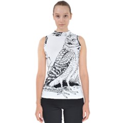 Animal Bird Forest Nature Owl Shell Top by Celenk