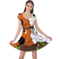 Baby Decoration Cat Dog Stuff Cap Sleeve Dress by Celenk