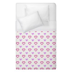 Pixel Hearts Duvet Cover (single Size) by jumpercat