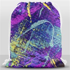 Ink Splash 01 Drawstring Bag (large) by jumpercat