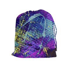 Ink Splash 01 Drawstring Pouches (extra Large) by jumpercat