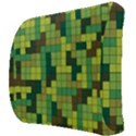Tetris Camouflage Forest Back Support Cushion View3