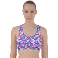 Hard Workout Back Weave Sports Bra by jumpercat