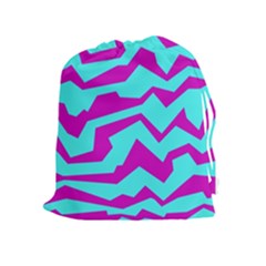 Polynoise Shock New Wave Drawstring Pouches (extra Large) by jumpercat