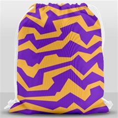 Polynoise Pumpkin Drawstring Bag (large) by jumpercat