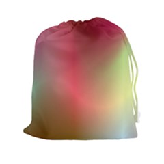 Colorful Colors Wave Gradient Drawstring Pouches (xxl) by BangZart