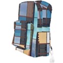 Glass Facade Colorful Architecture Full Print Backpack View3