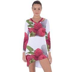 Fruit Healthy Vitamin Vegan Asymmetric Cut-out Shift Dress by BangZart