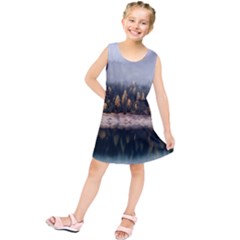 Trees Plants Nature Forests Lake Kids  Tunic Dress by BangZart