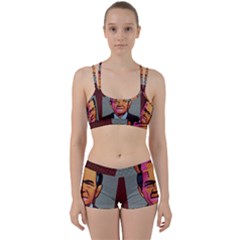 George W Bush Pop Art President Usa Women s Sports Set by BangZart