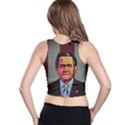 George W Bush Pop Art President Usa Racer Back Crop Top View2