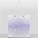 Star Curved Background Geometric Full Print Rope Handle Tote (Large) View1