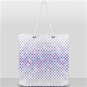 Star Curved Background Geometric Full Print Rope Handle Tote (Large) View2