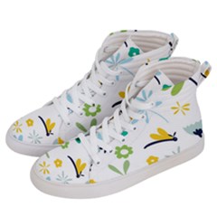 Busy Dragonflies Men s Hi-top Skate Sneakers by Bigfootshirtshop