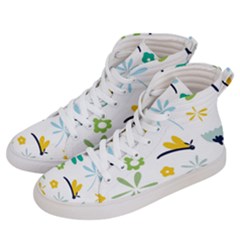 Busy Dragonflies Women s Hi-top Skate Sneakers by Bigfootshirtshop