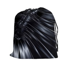 Fractal Mathematics Abstract Drawstring Pouches (xxl) by Celenk