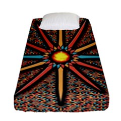 Star Fitted Sheet (single Size) by linceazul