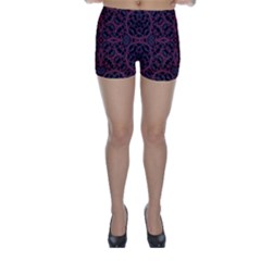 Modern Ornate Pattern Skinny Shorts by dflcprints
