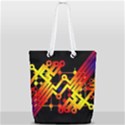 Board Conductors Circuits Full Print Rope Handle Tote (Small) View2