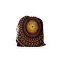 Mandala Psychedelic Neon Drawstring Pouches (Small)  View2
